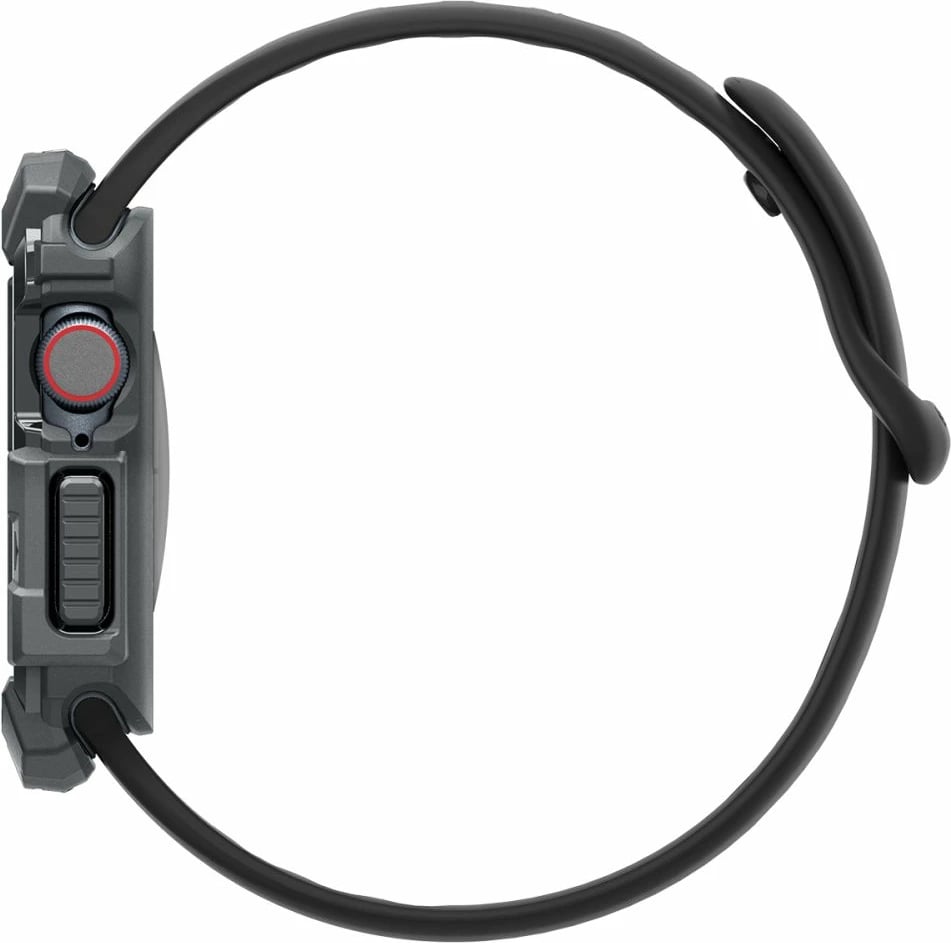 Mbështjellës Spigen Rugged Armor për Apple Watch 10, 46mm, Gri