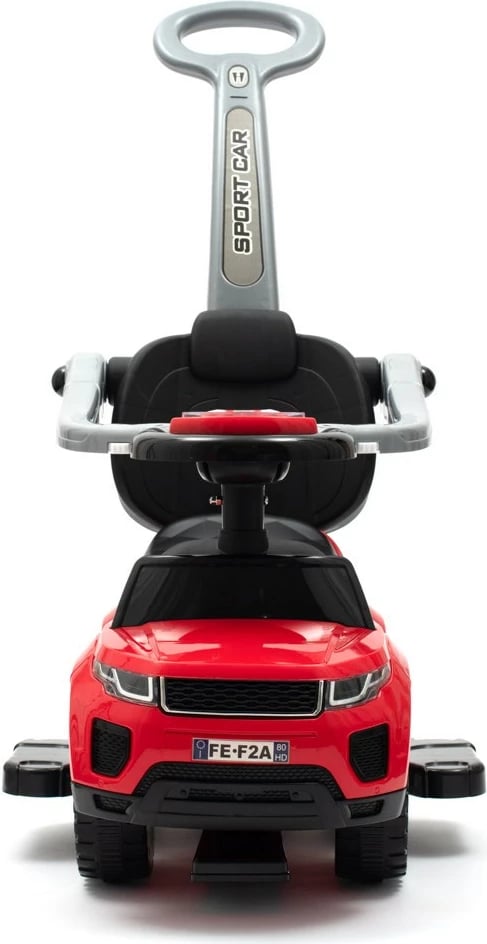 Makinë lodër ride-on 3-në-1, Baby Mix, Playing Bouncer, me dorezë udhëzuese, 12–36 muaj, melodi dhe sirenë, blu