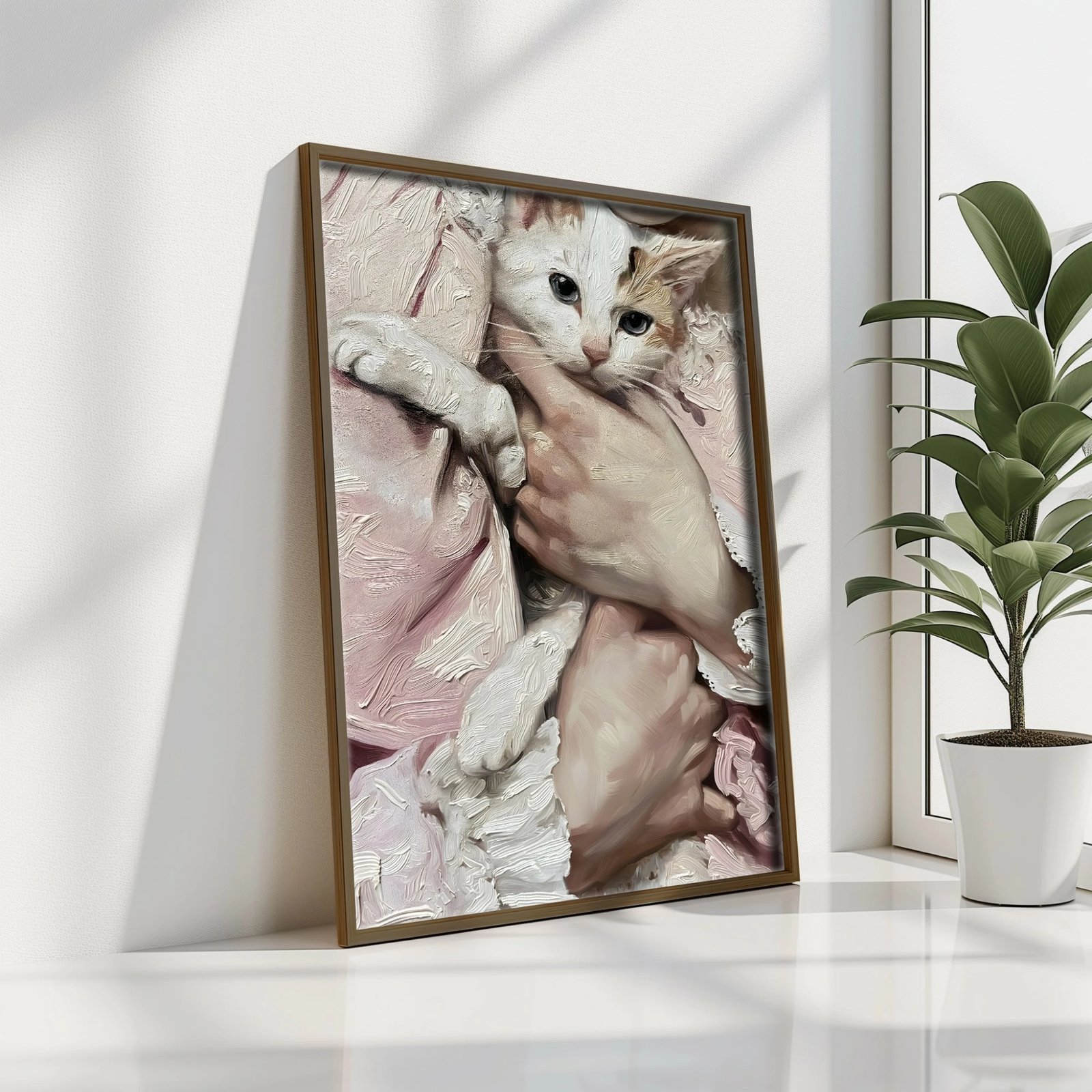 Pikturë dekorative me kornizë MDF, Wallity, GE148-L