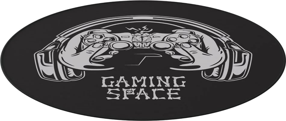 Tapet për karrige gaming Huzaro FloorMat 6.0, 1200mm, gomë, i zi