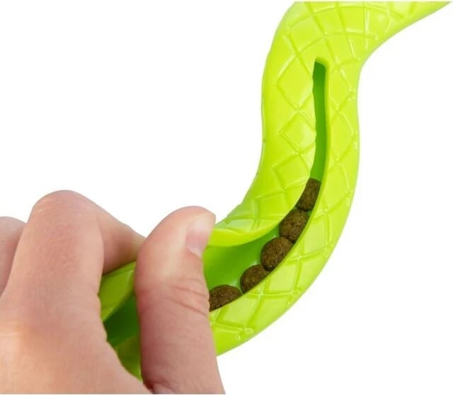 Lodër qen TRIXIE Snack-Snake 27cm, Gjelbër