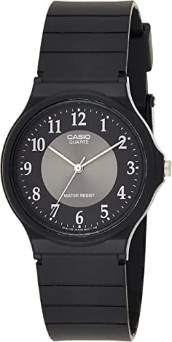 Orë dore CASIO COLLECTION unisex, e zezë