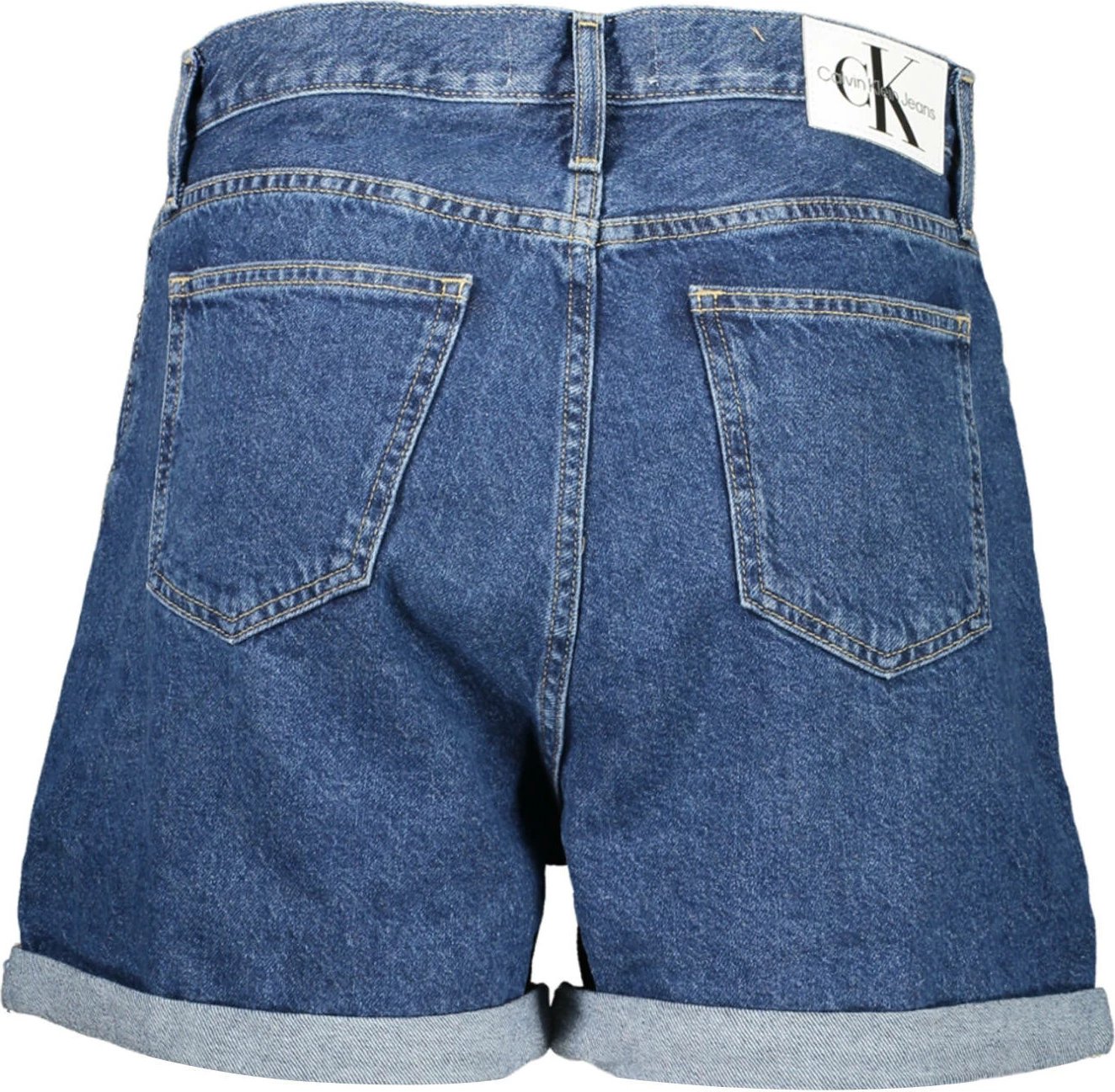 Shorce për femra Calvin Klein Jeans, të kaltërta