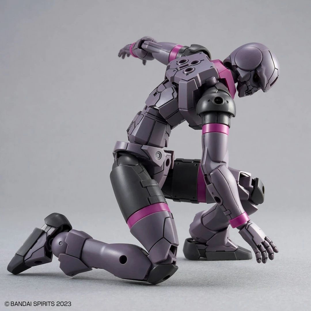 Figurë koleksionuese Bandai 30MF Rosan Knight, model ndërtimi, gri