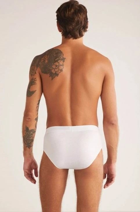 Brekë të shkurtra Slip (2 copë), të bardha, Jumeon, 1C11CSLK111.002.C00018