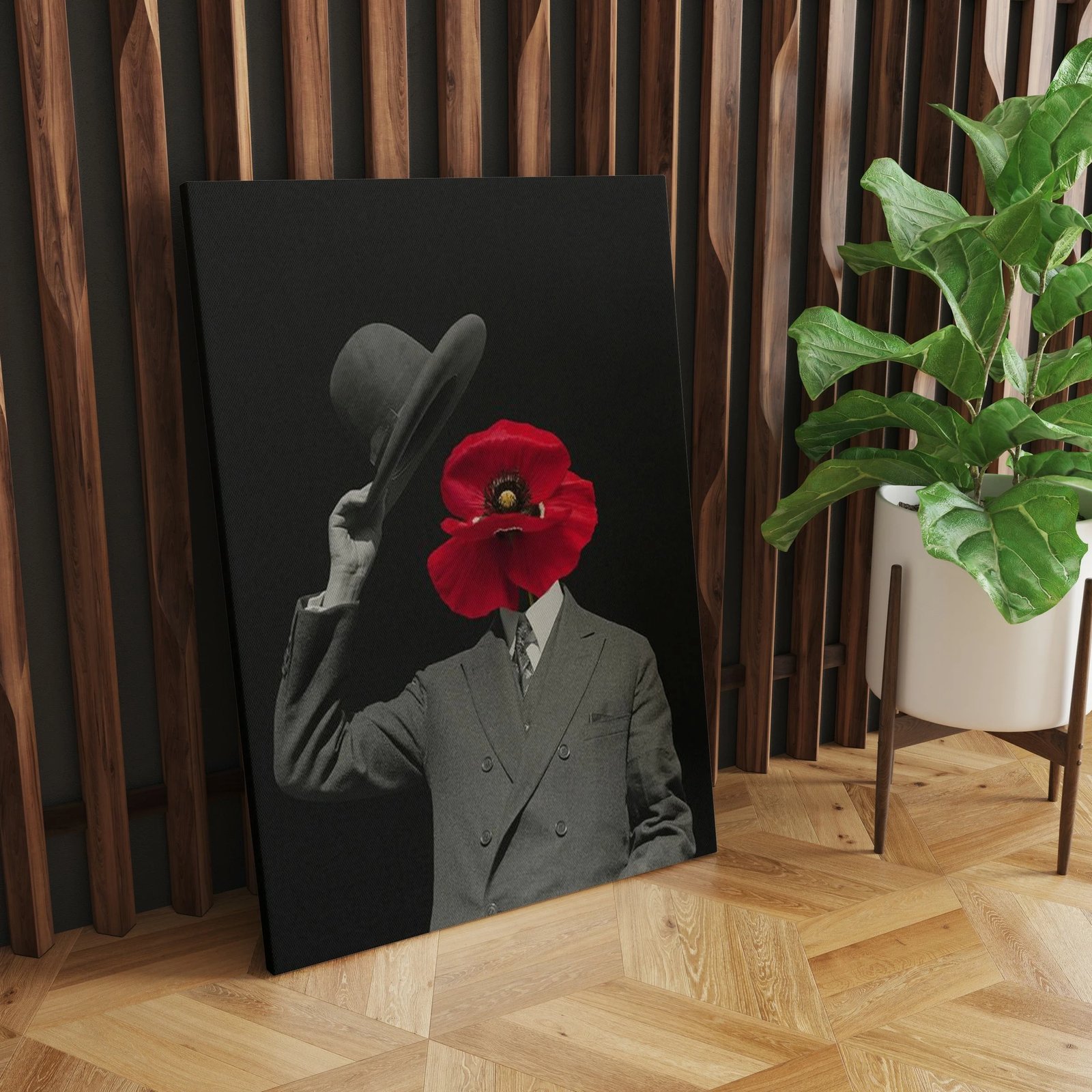 Pikturë dekorative në kanavacë, shumëngjyrëshe, Wallity, ASR_CNV25-35, 70x100cm