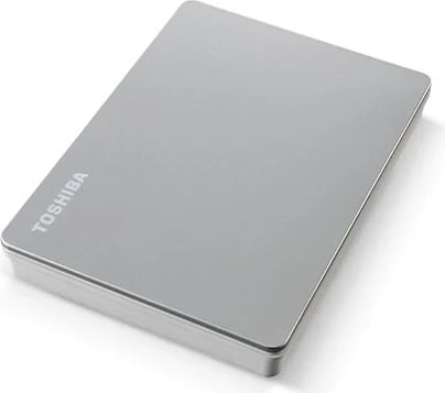 Hard disk i jashtëm Toshiba Canvio Flex, 1 TB, 2.5", USB 3.2 Gen 1, Argjendtë