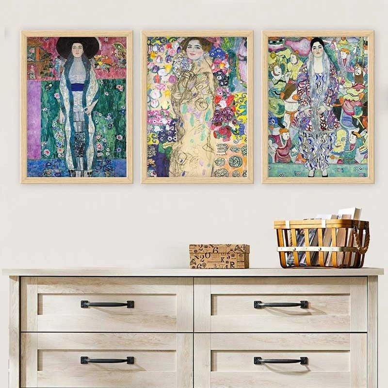 Pikturë dekorative me kornizë (3 copë), Wallity, 3NTC_UN3847975_5575