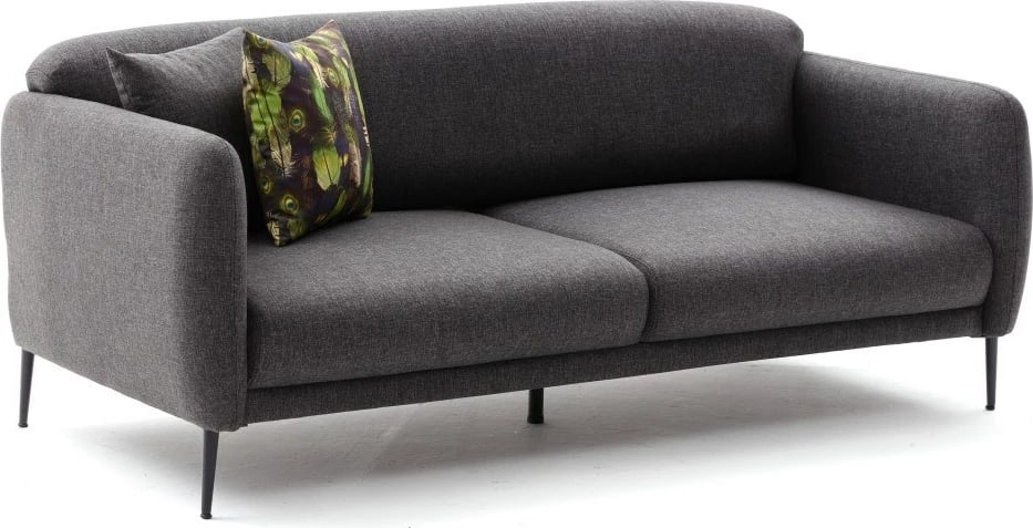 Krevat-sofa treshe Venus, ngjyrë antracit