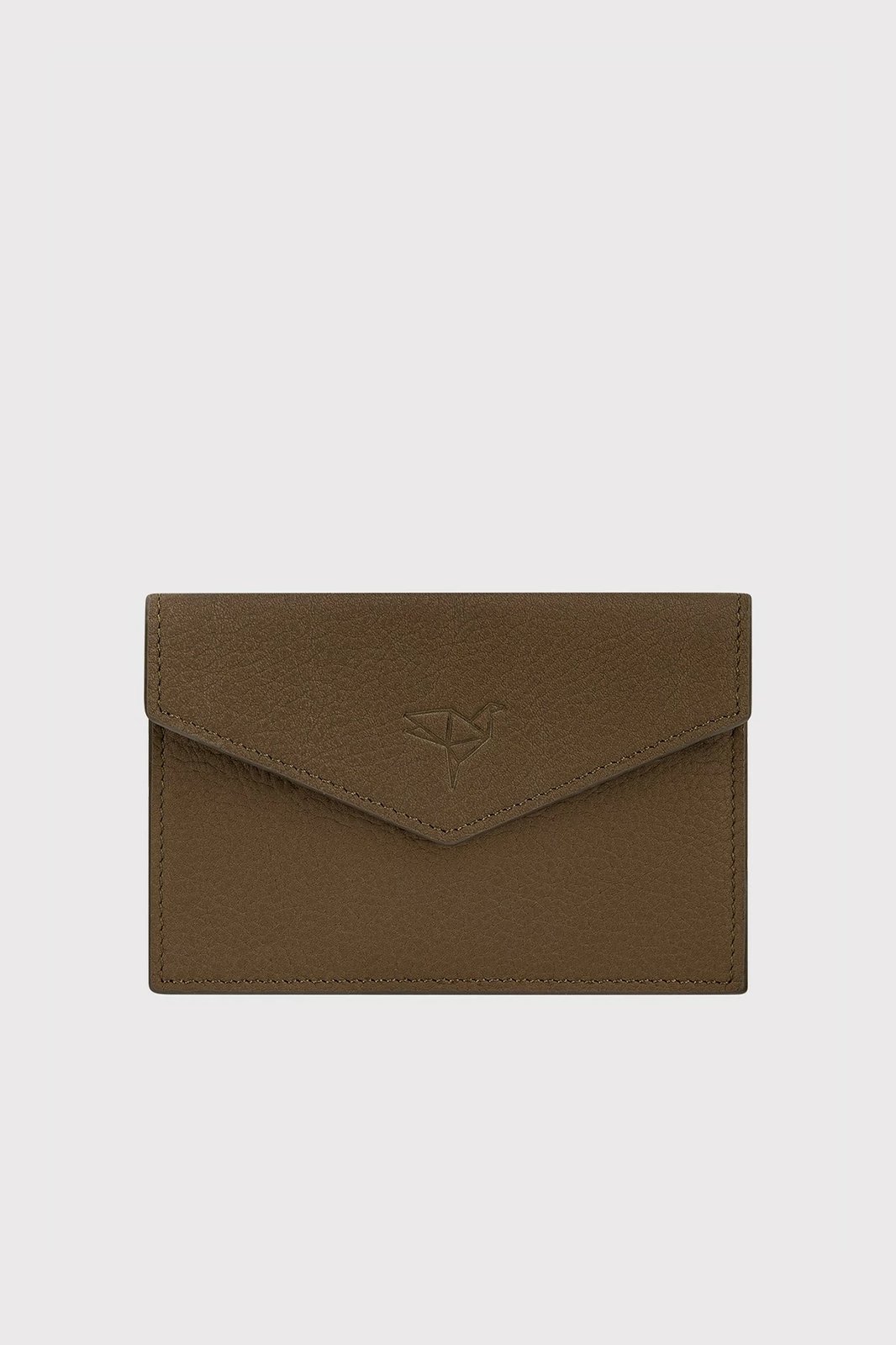 Portofol për gra, lëkurë natyrale, ngjyrë khaki, Zoozie Bags Davos