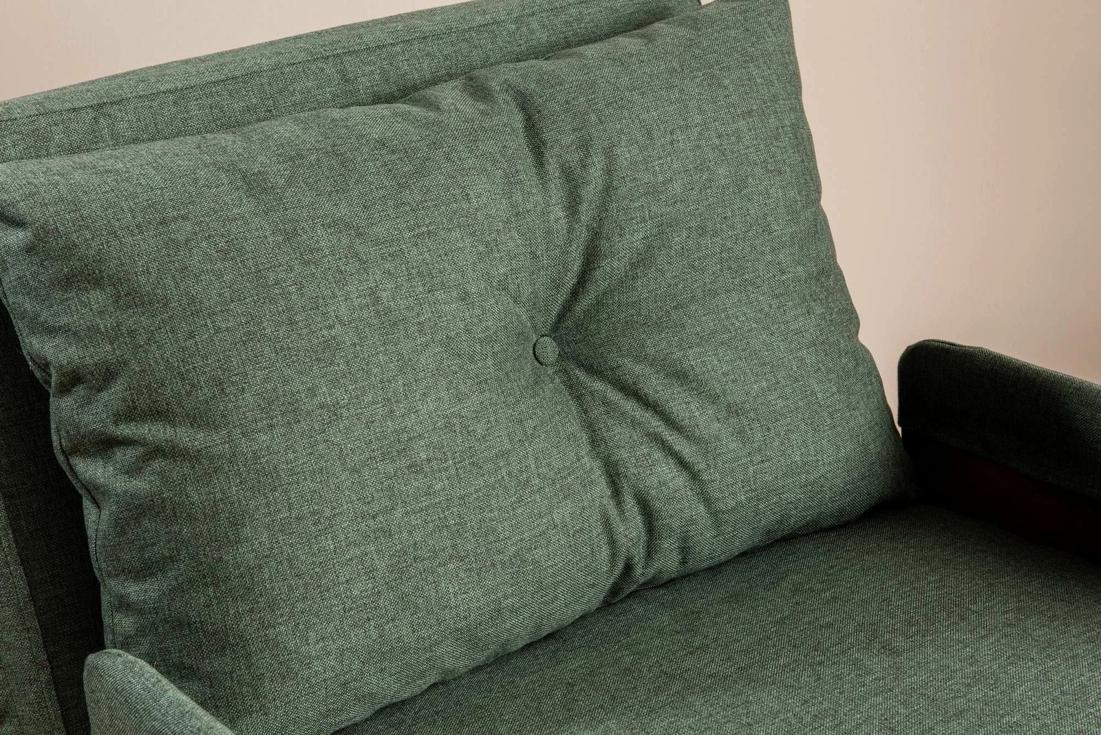 Krevat-karrige një vendës, Atelier del Sofa, Cosmo Single, ngjyrë e gjelbër