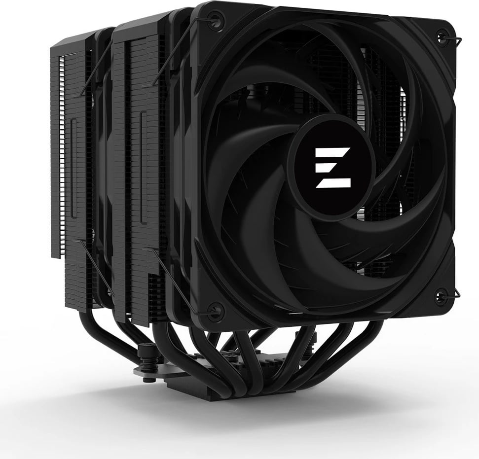 Ftohës procesori Zalman CNPS14X DUO, 2 ventilatorë, për LGA115X/LGA1200/LGA1700/AM3/AM4/AM5, i zi