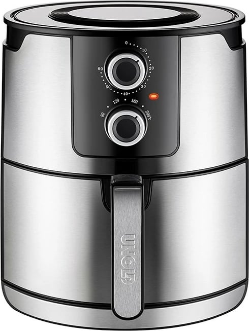 Fritezë me ajër të nxehtë UNOLD 58655, 5L, 1kg, 80-200°C, e zezë