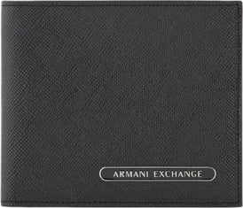 Portofol për meshkuj Armani Exchange, i zi