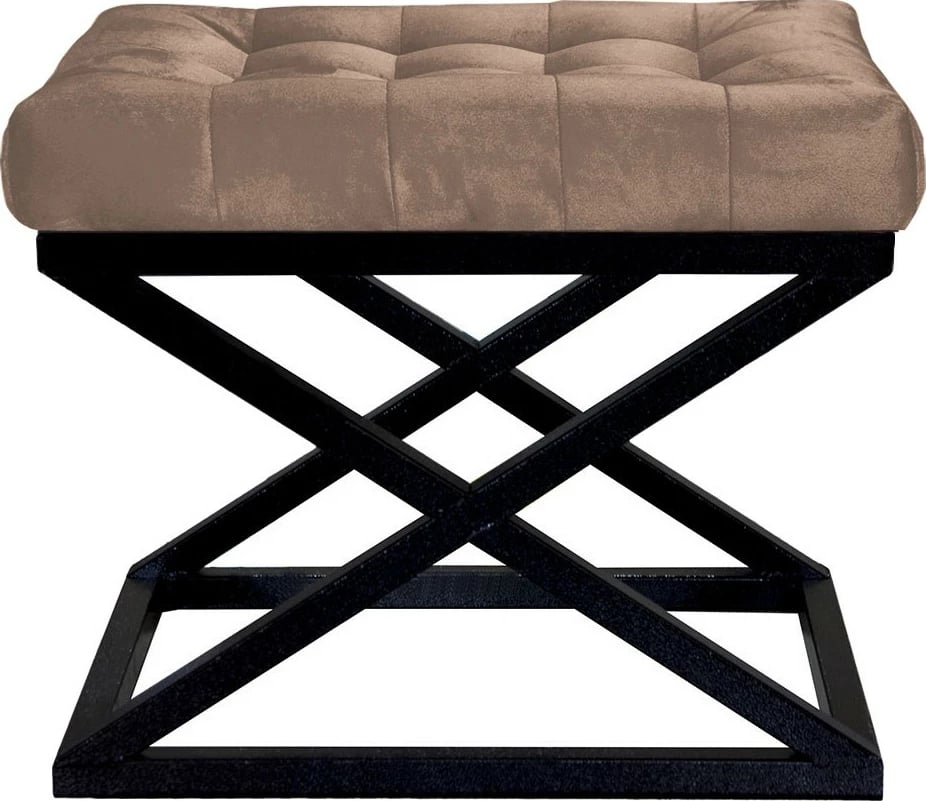 Puf Capraz Atelier del Sofa, e zezë dhe kafe, v2