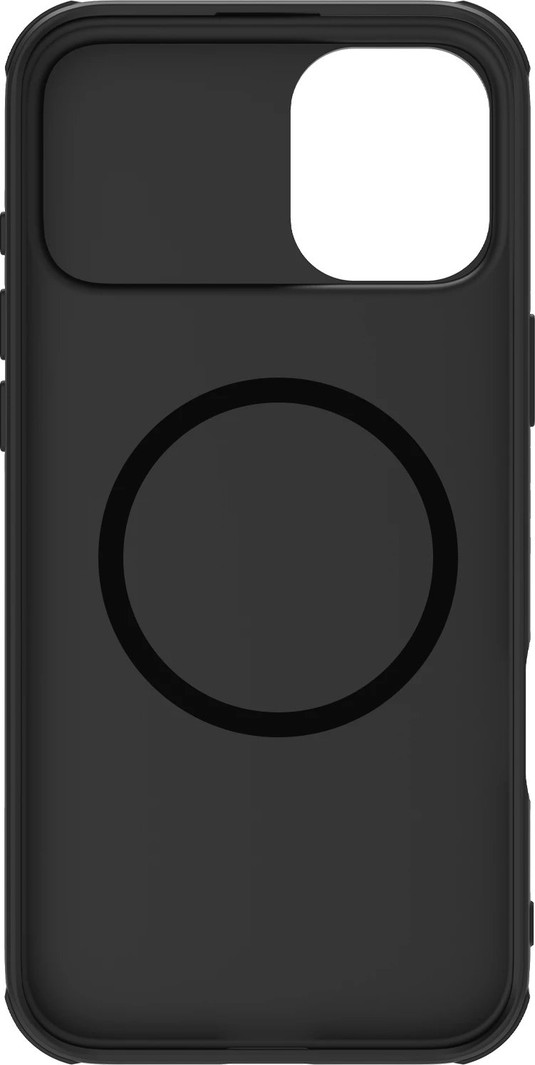 Mbështjellës Nillkin CamShield Pro Magnetic për iPhone 16, i zi Mbështjellës Nillkin CamShield Pro Magnetic për iPhone 16, i zi