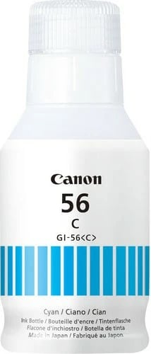Shishe boje Canon GI-56C, Origjinale, Cyan, MAXIFY GX6050, GX7050 Shishe boje Canon GI-56C, Origjinale, Cyan, MAXIFY GX6050, GX7050