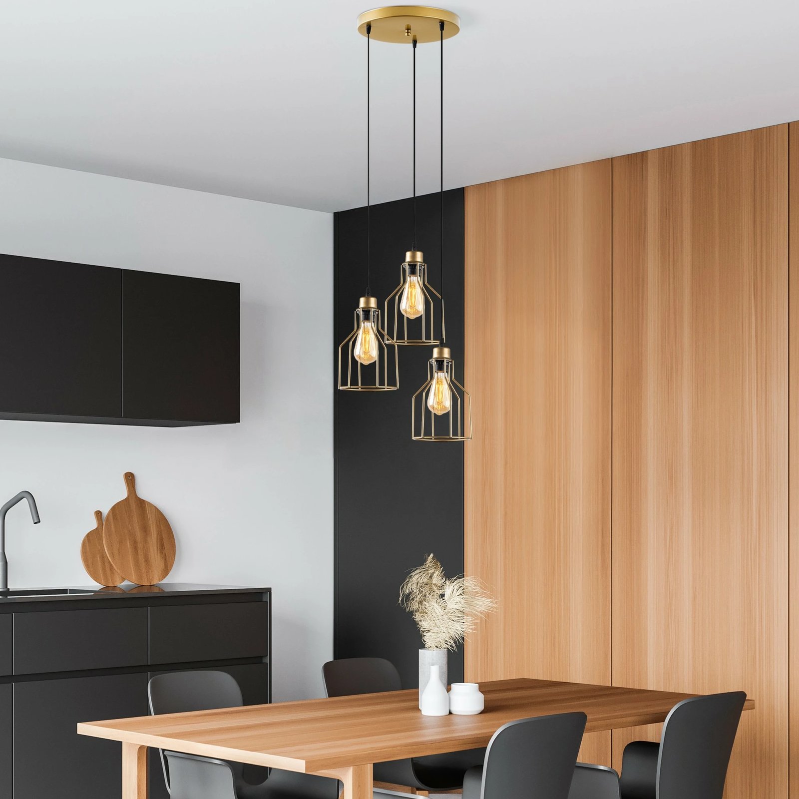 Llambë tavani Opviq, ngjyrë ari, Kofı - N-1095-1