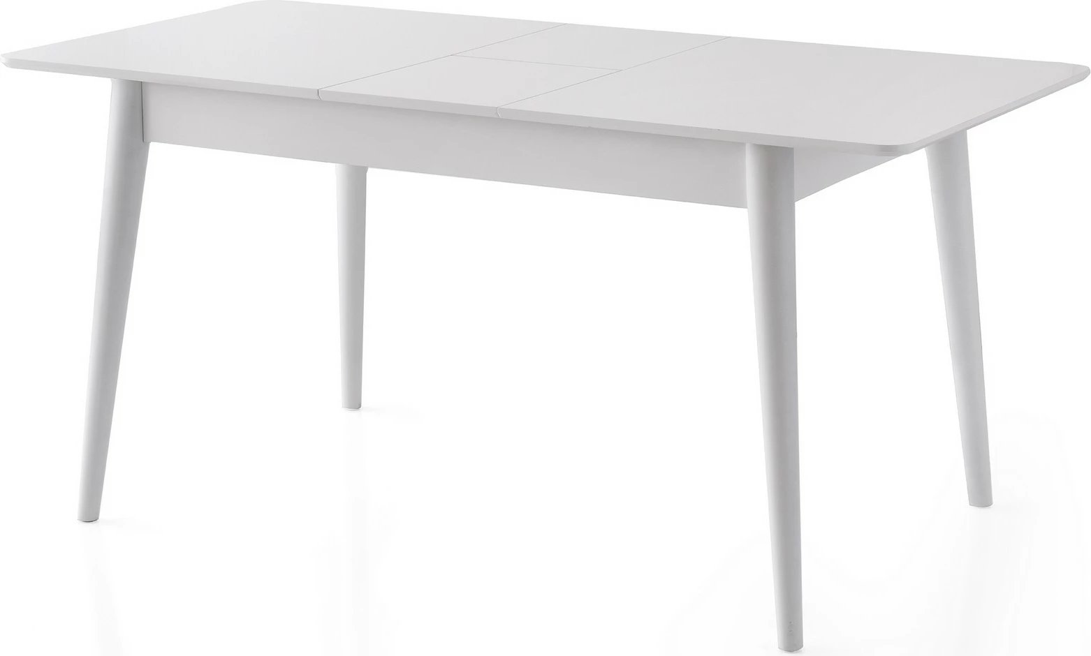 Tavolinë ngrënieje e zgjatshme Skye Decor, ngjyrë lotus, 1124