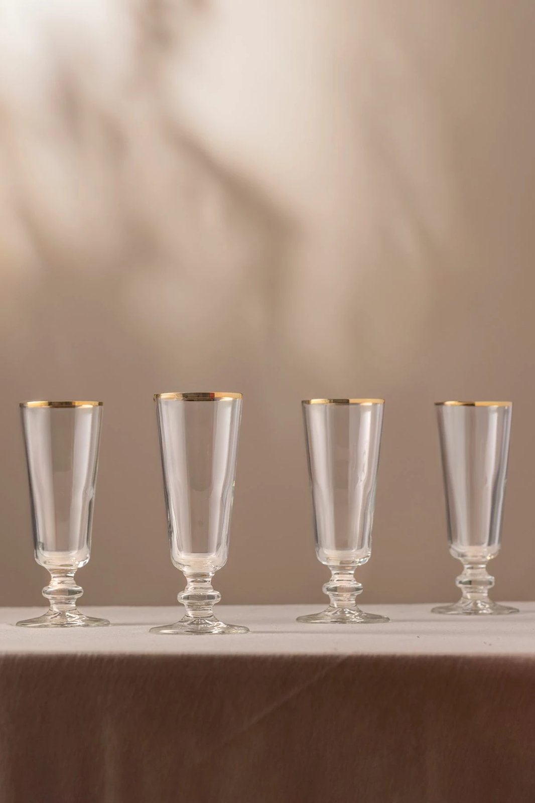 Set gotash prej qelqi (4 copë), Hermia Concept, Pure 180 - ari, transparent