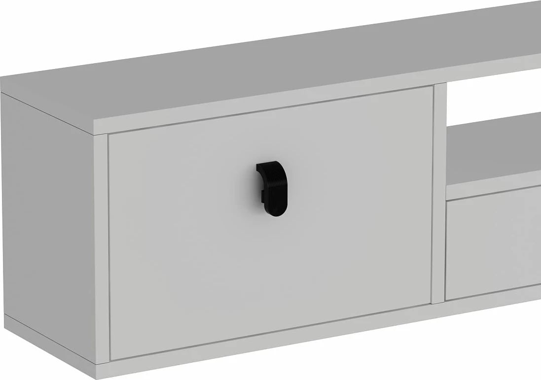 Mbajtës televizori, ngjyrë e bardhë, Skye Decor, 1309-DROP-1