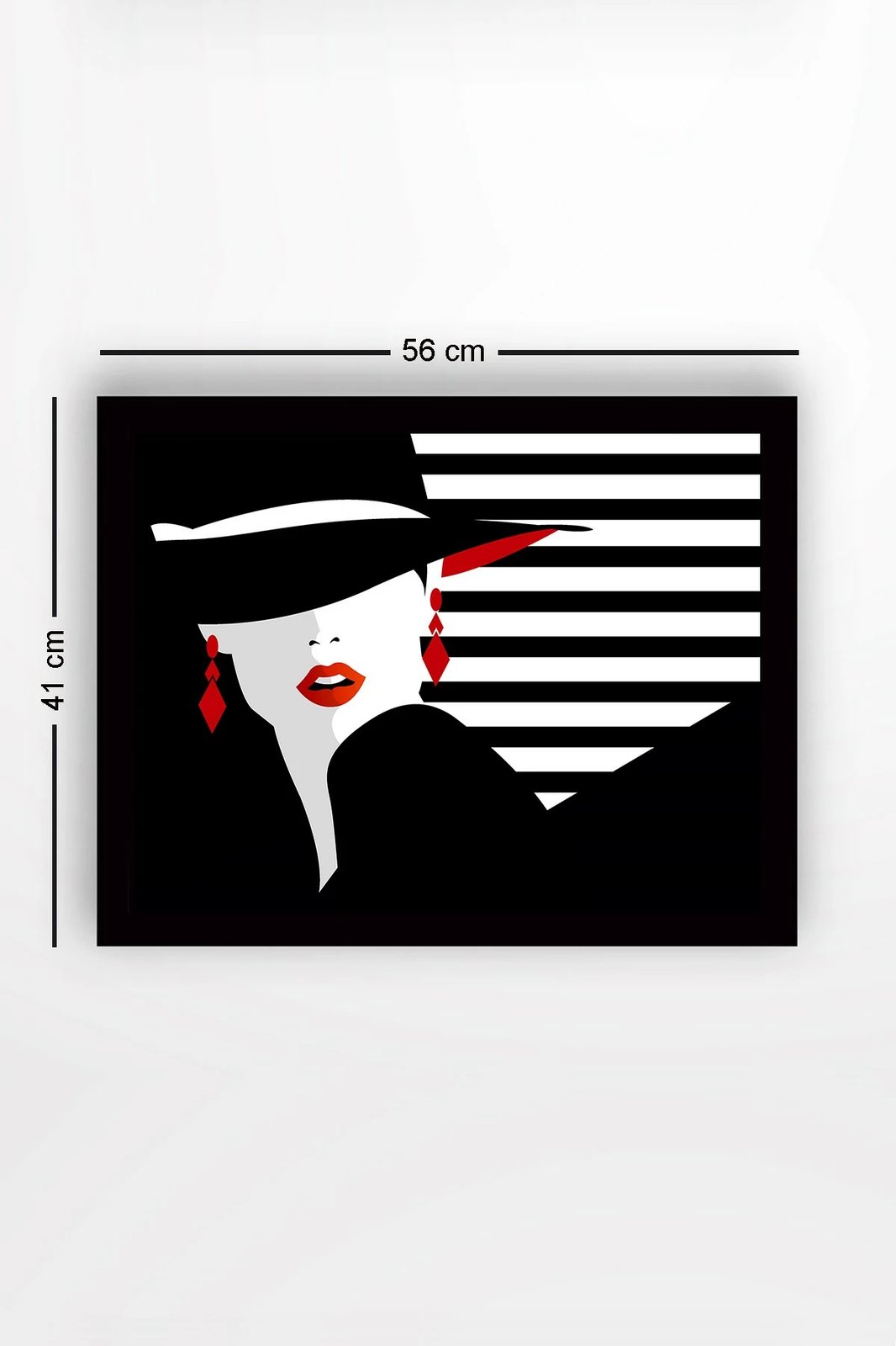 Pikturë dekorative me kornizë MDF, Wallity, SC0378