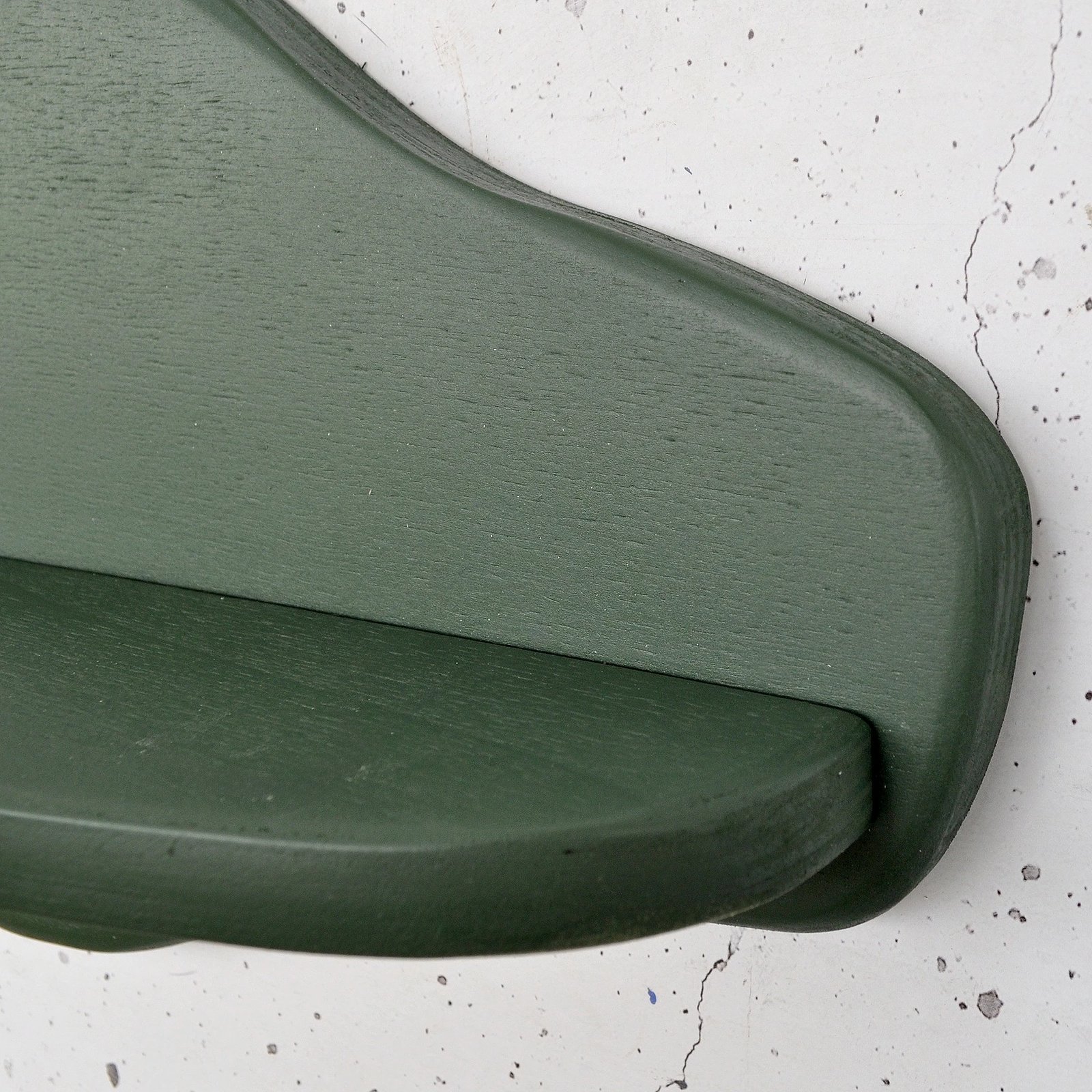 Raft dekorativ muri prej druri, ngjyrë e gjelbër, Skye Decor, Meh220