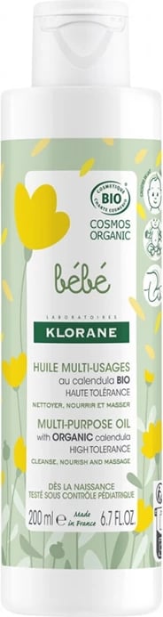 Vaj multi-funksional unisex Klorane bébé, 200ml