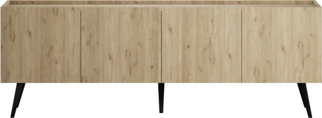 Komodë për TV, ngjyrë lisi, Hanah Home, Tvc-740-Ff-1