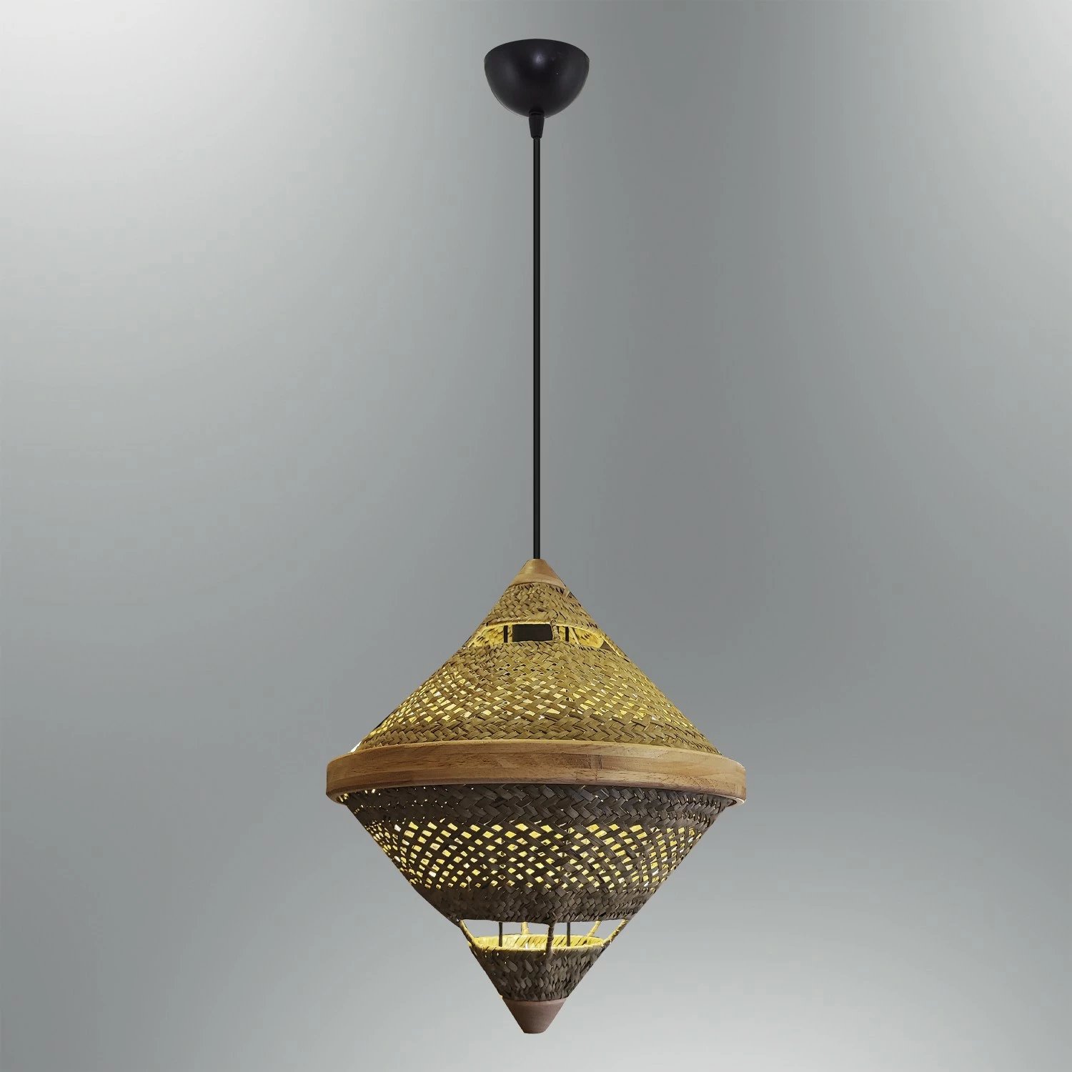 Llambë tavani Opviq, ngjyrë lisi, 4461-22-25