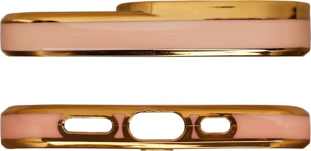 Mbështjellës Hurtel për Samsung Galaxy A12 5G, kornizë ari