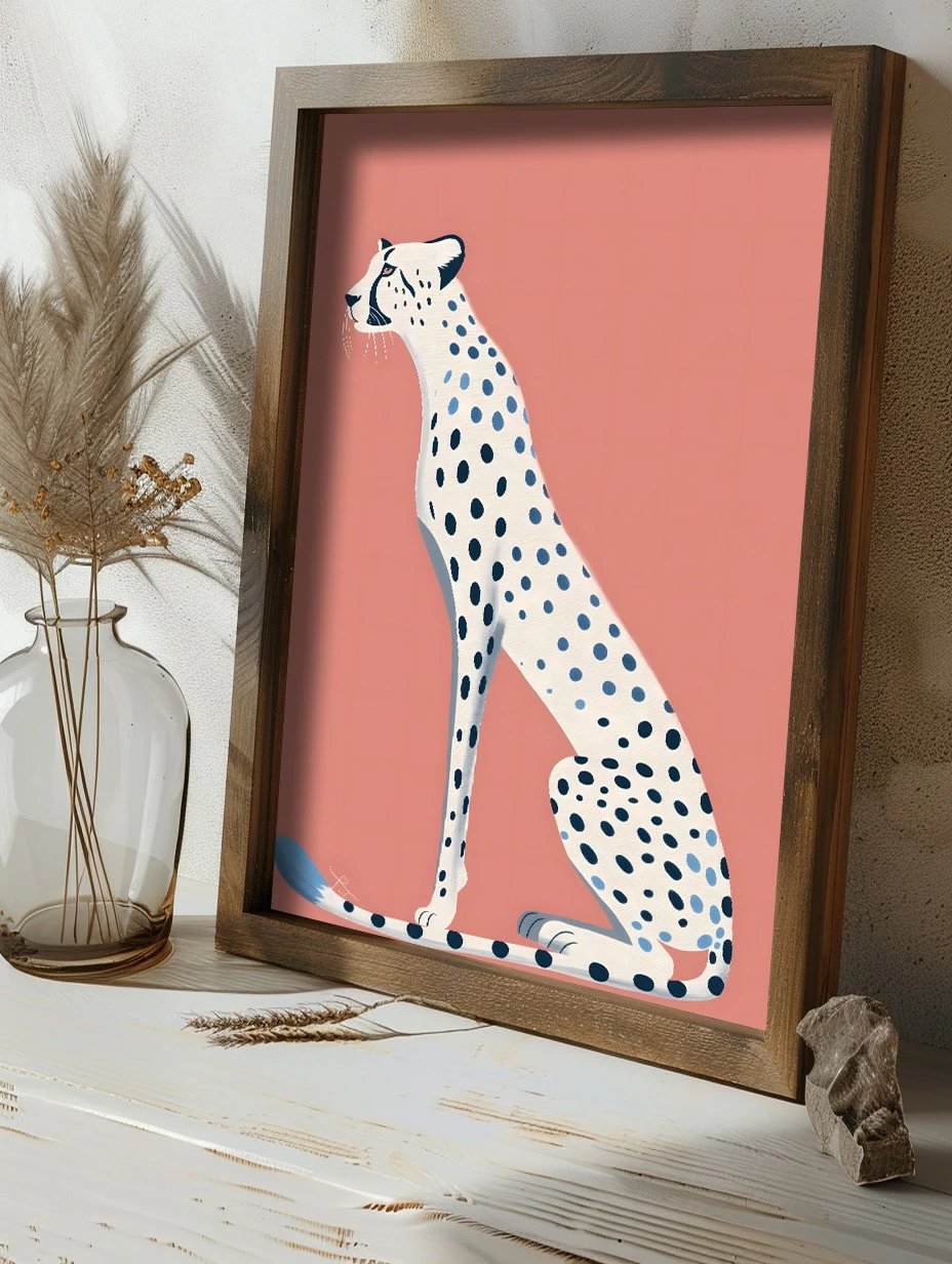 Pikturë dekorative me kornizë MDF, Wallity, GE139-L