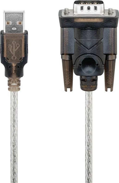 Kabëll USB Type-A në RS-232 Goobay 68875, 1.5 m, i zi