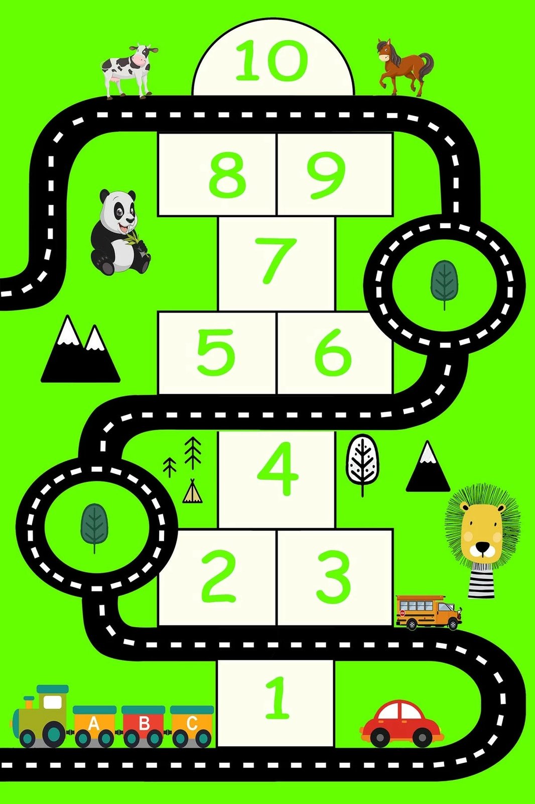 Qilim për fëmijë, shumëngjyrësh, Conceptum Hypnose, HMNT471, 140x220cm