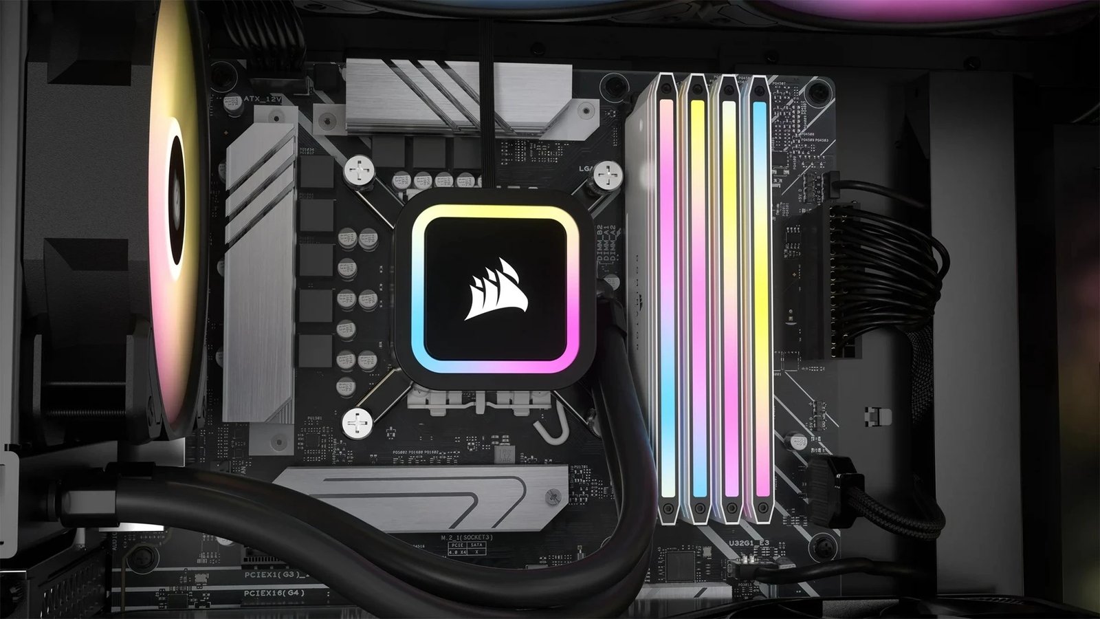 RAM Memorje Corsair Dominator Titanium CMP64GX5M4B6000C36W, 64 GB (4x16 GB), DDR5, 6000 MHz, Bardhë