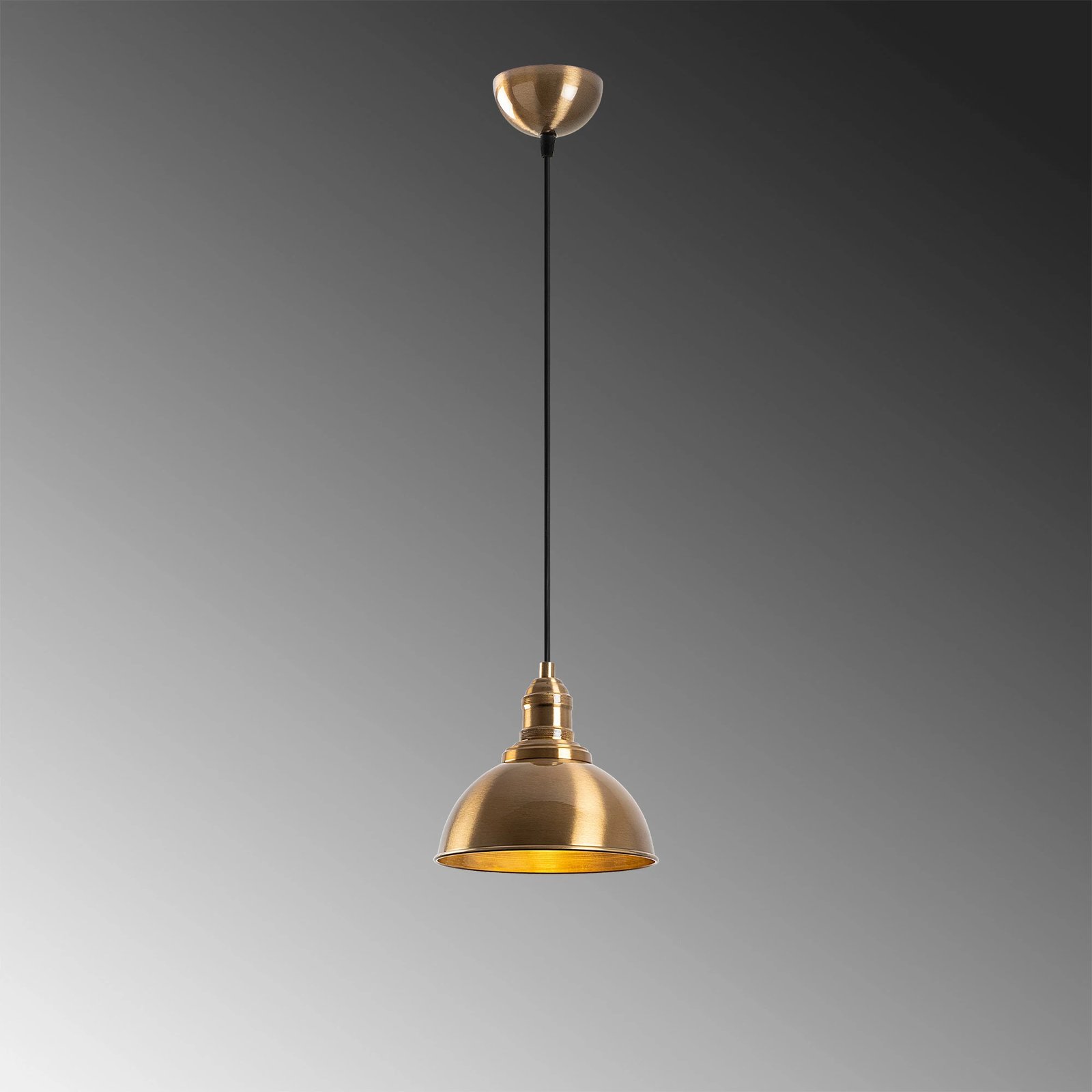 Llambë tavani vintage, metal, Varzan - 10835, 21x21cm