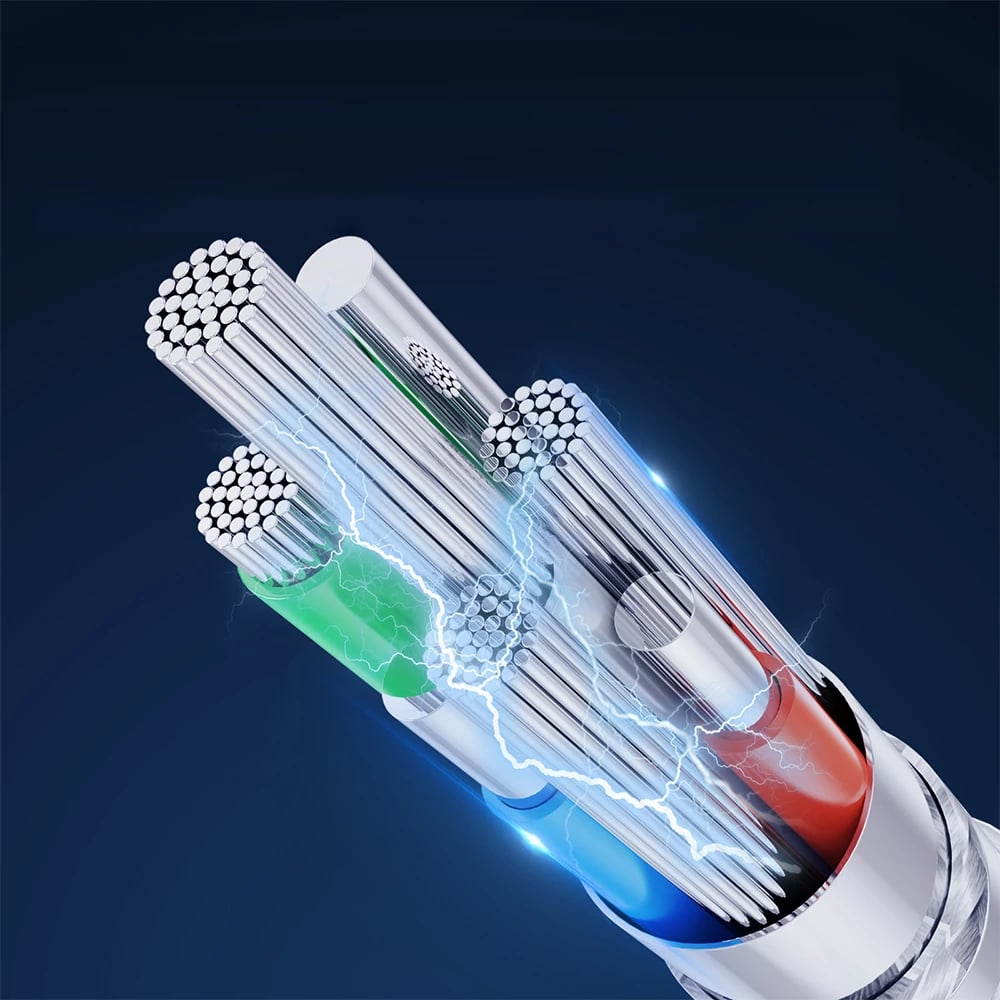 Kabllo Joyroom Premium Series A13, USB-A në micro USB, 2m, 2.4A, Bardhë