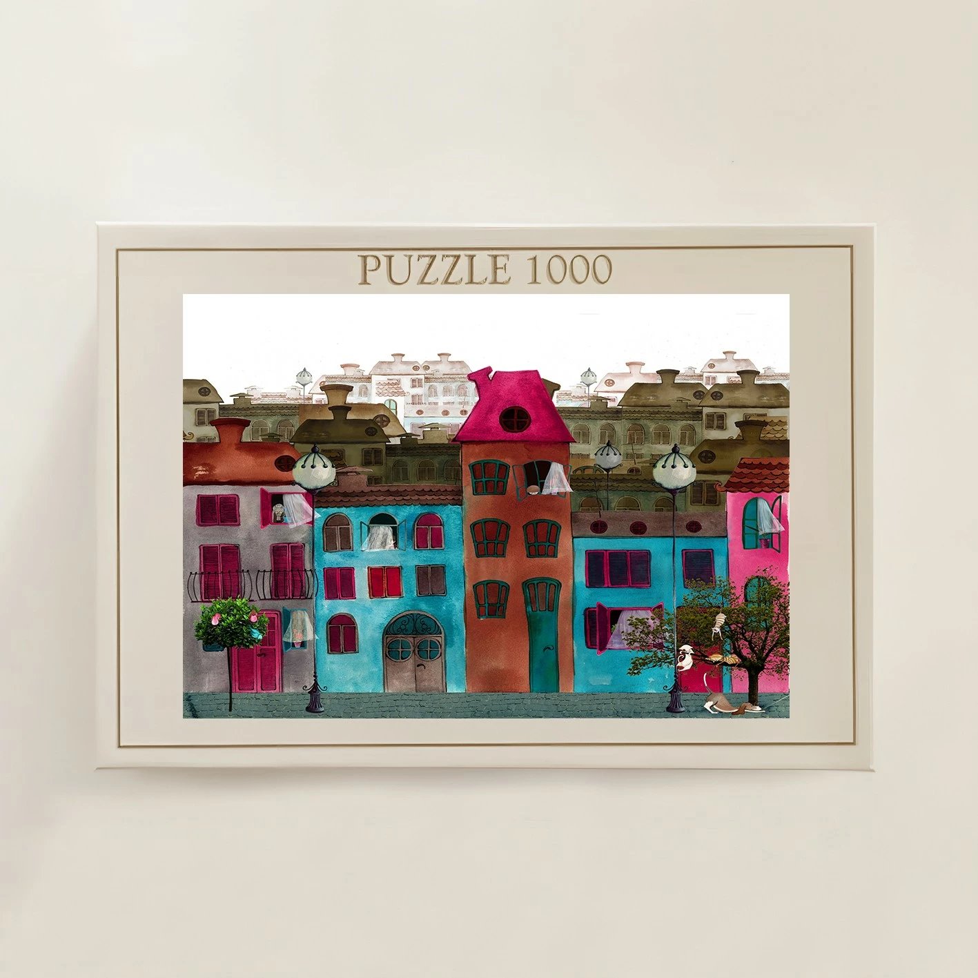 Puzzle 1000 copë, Evila Originals, PZL_0177_1000, shumëngjyrësh