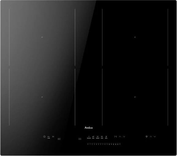 Pllakë induksioni Amica PIH6542PHTSUN HC 3.0, 4 zona, e zezë Pllakë induksioni Amica PIH6542PHTSUN HC 3.0, 4 zona, e zezë