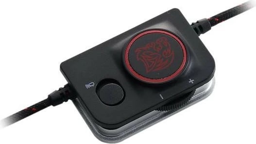 Kufje gaming Thermaltake Level 10M, me mikrofon, Stereo, 3.5mm, Zezë/Kuqe