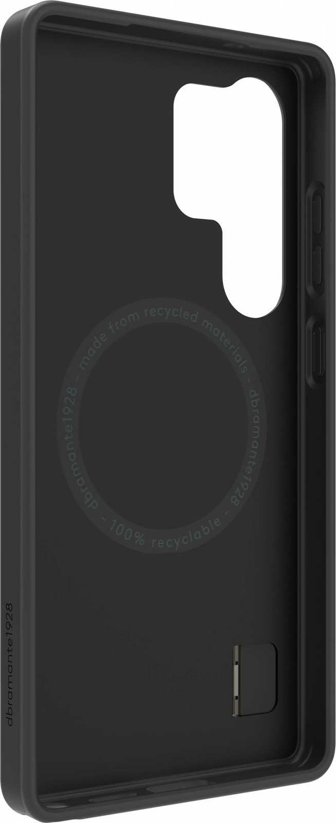 Mbështjellës dbramante1928 ICELAND PRO QI2 KICK për Galaxy, i zi