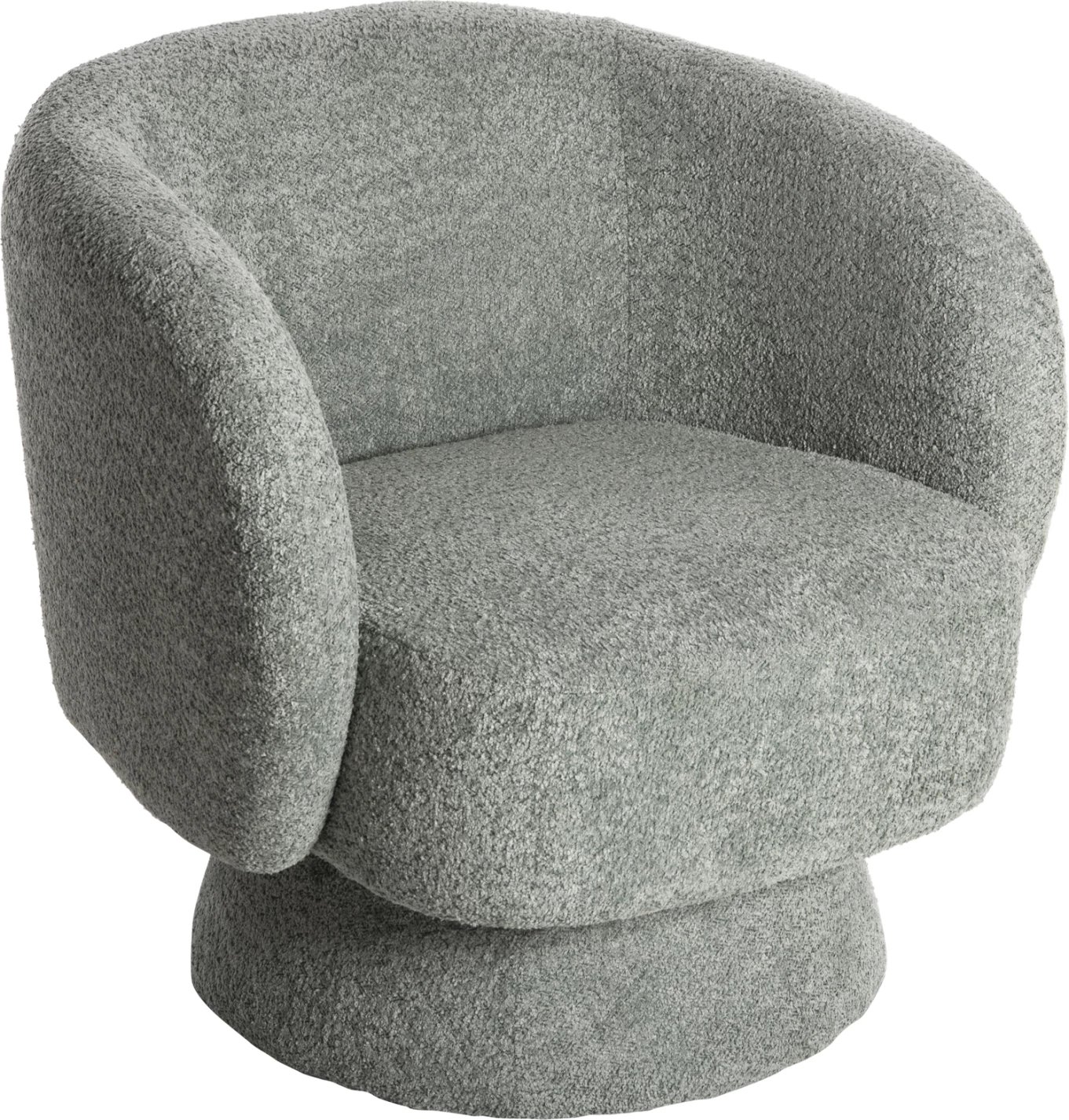 Karrige rrotulluese KARLEN FH9592.05 ngjyrë fistik boucle 79x79x76 Hcm