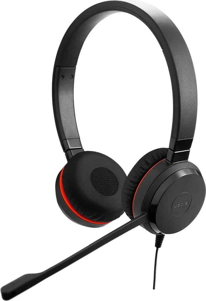 Kufje Jabra Evolve 20SE MS Stereo, me kabllo, të zeza Kufje Jabra Evolve 20SE MS Stereo, me kabllo, të zeza