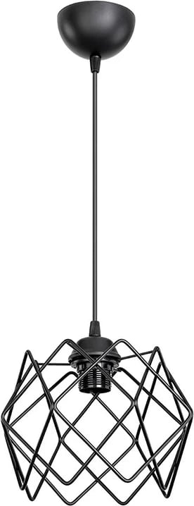 Dritë tavani PWL-1021 E27 metalike e zezë D23.5x60cm