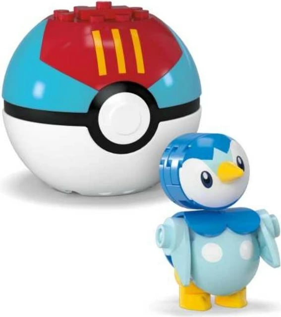 Set ndërtimi Mega Bloks Pokemon, HXP11/JCT44, 41 pjesë, Togepi dhe Piplup