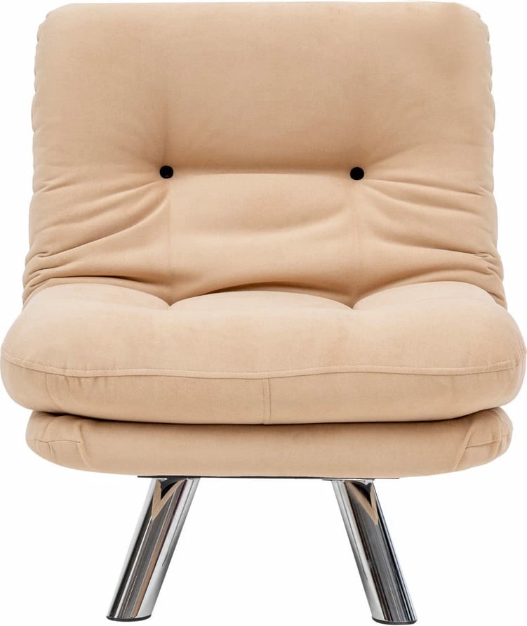 Krevat-karrige një vendi, krem, Misa Small Solo