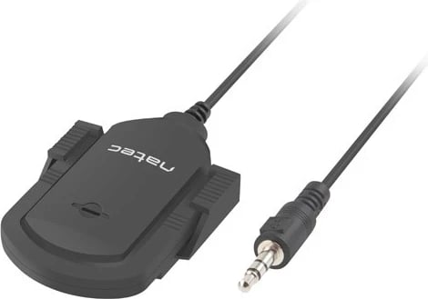 Mikrofon portativ Natec Fox, me kabëll, zi