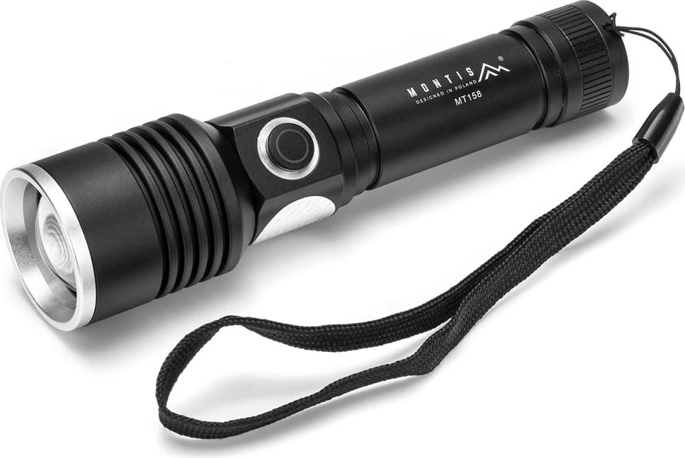 Elektrik dore Montis MT158, LED, 1200 mAh, Alumini, i zi