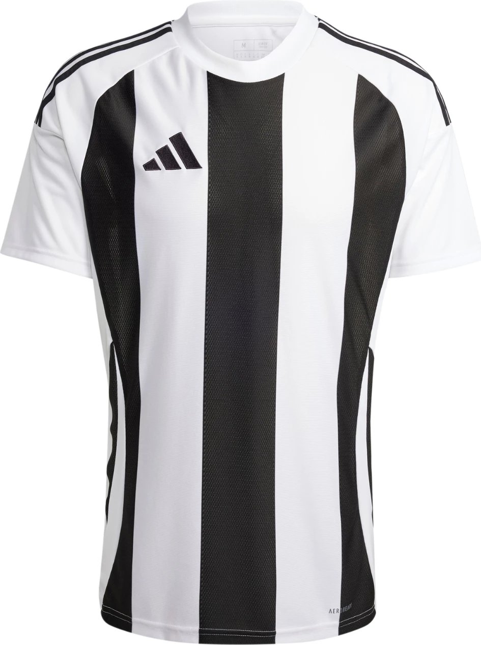 Maicë për meshkuj adidas, e bardhë-e zezë