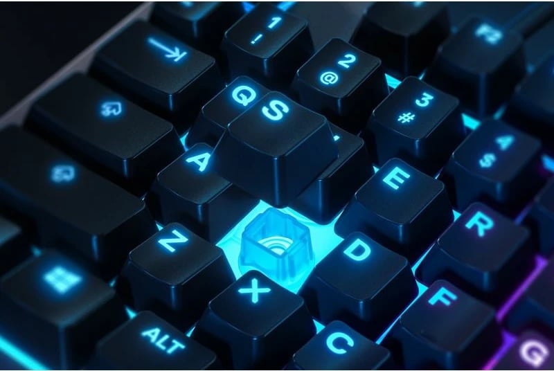 Tastierë gaming SteelSeries për meshkuj, e zezë